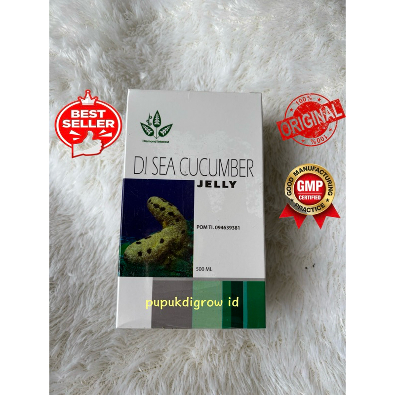 JELLY GAMAT DI SEA CUCUMBER OBAT HERBAL ALAMI TERIPANG LAUT 500 ml MERK DIAMOND INTEREST