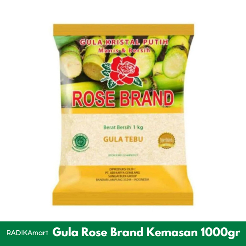 

Gula pasir rose brand 1 kg