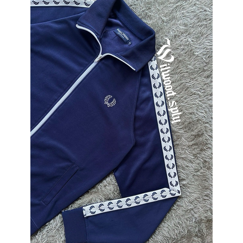 tracktop fred perry navy