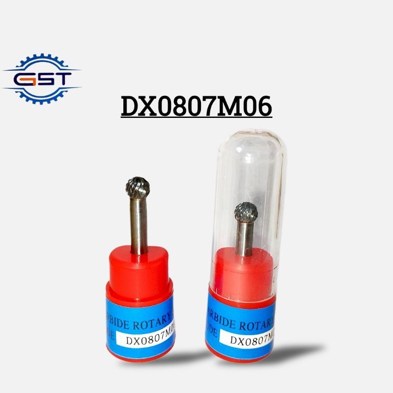 DX0807M06 mata tuner tuner 6 × 8 carbide bor Cuner cunner porting kepala 6mm gagang 8mm