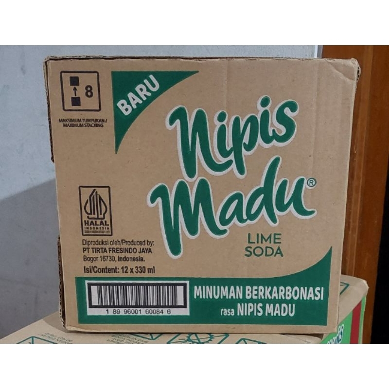 

Nipis Madu Minuman Bersoda | Lime Soda 330ml DUS isi 12 botol