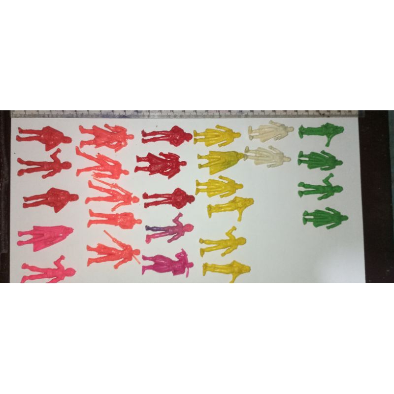 mini figure karet jadul