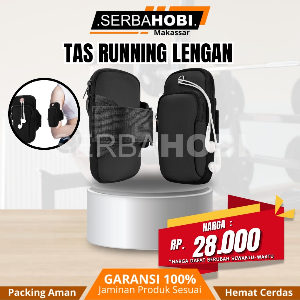 Belt running Termurah / Sabuk Lari Berkualitas dengan Holder botol/ Tas Belt Pinggang untuk Running
