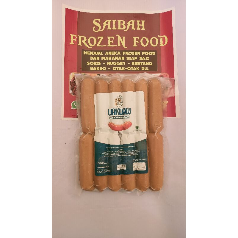 

Sosis Sapi Wakwaw 500g