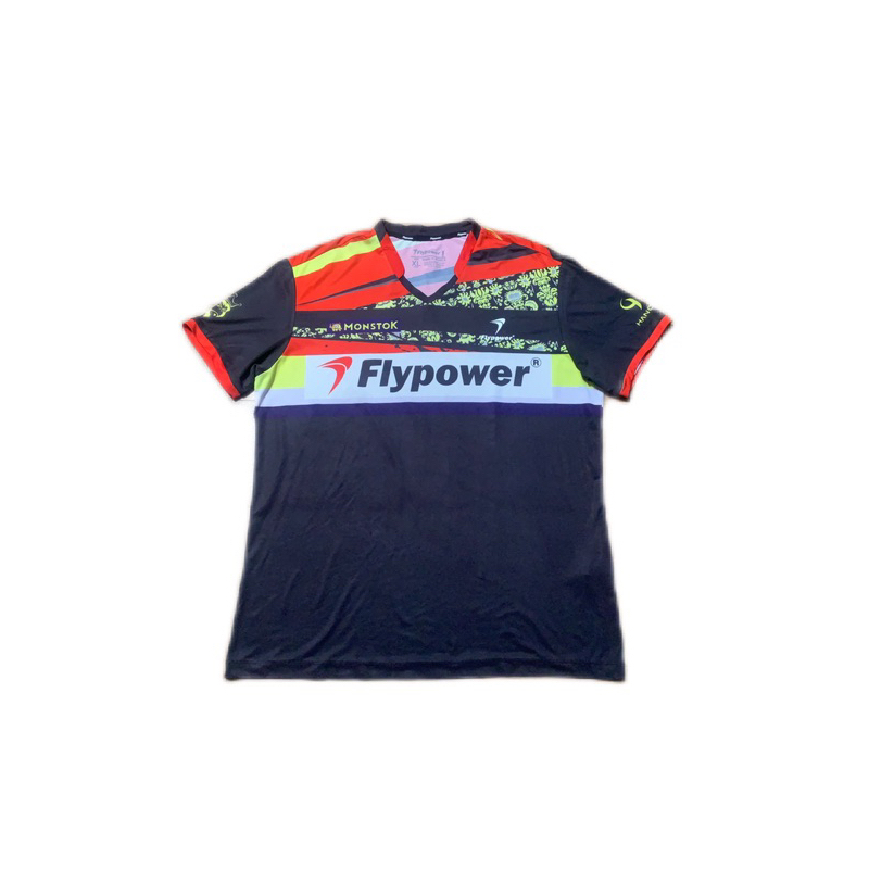 Jersey Flypower Badminton Korea Preloved Original