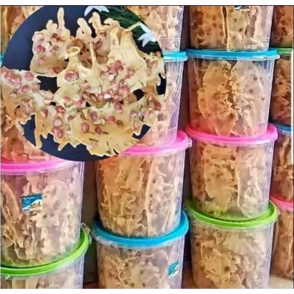 

Peyek Kacang Ukuran Toples 5 Liter