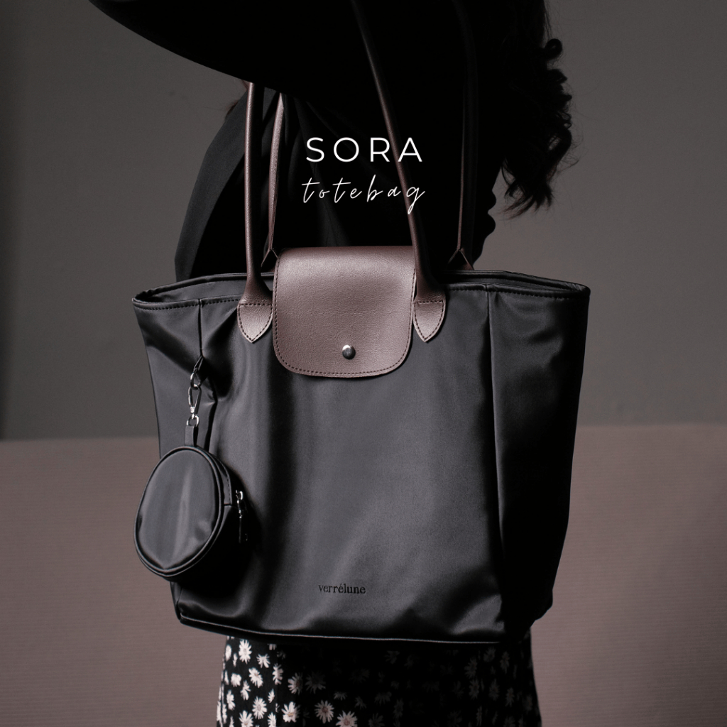 Sora Bag - Verrelune | TAS KERJA WANITA | TOTEBAG ANTI AIR | TAS LAPTOP 15 INCH⁠