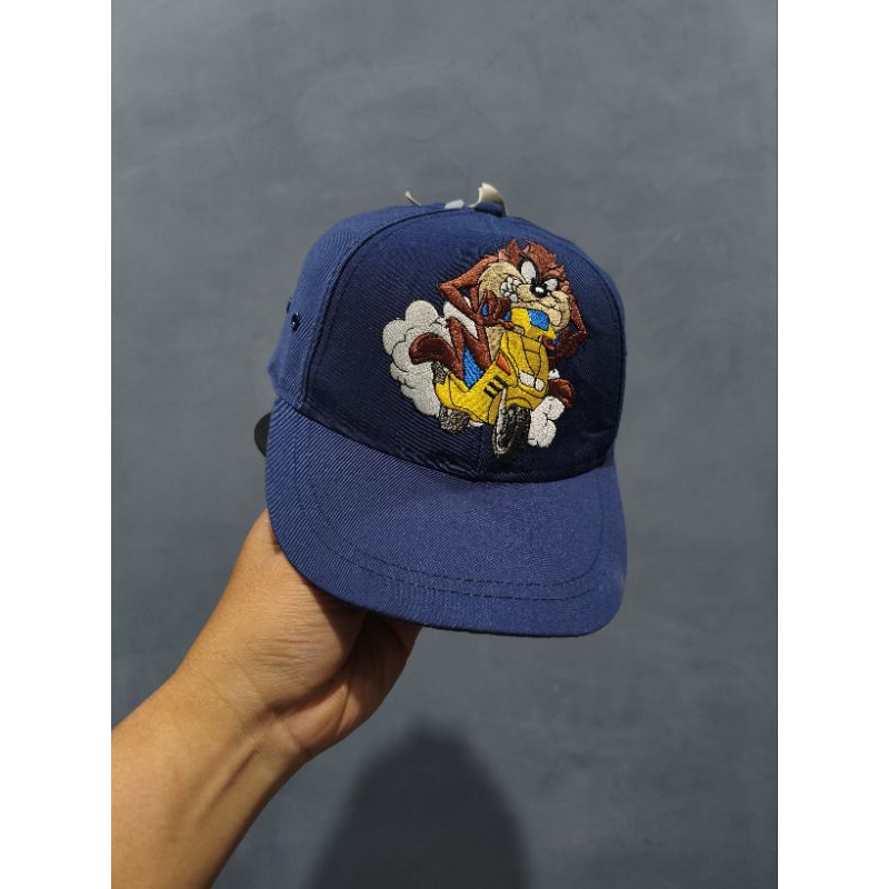 Topi Snapback Vtg Tazmania Looney Tunes