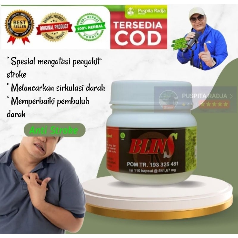 Obat herbal Stroke BLINS Puspita Radja