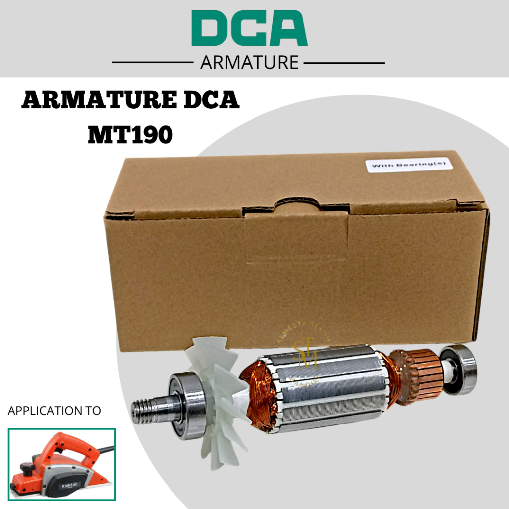 Armature DCA For Mesin Planer MAKTEC MT190 / Angker Dinamo Serut Sugu MAKTEC MT 190 - Rotor Mesin Ke