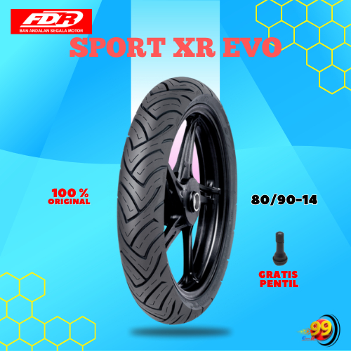 Ban Motor Matic FDR FDR SPORT XR EVO 80/90 Ring 14 Tubeless
