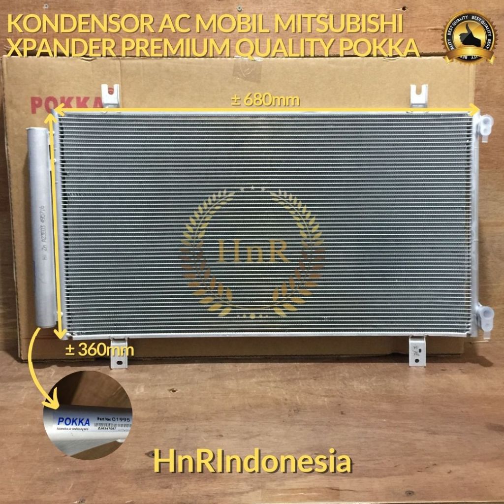 Kondensor AC Condensor AC Mobil Mitsubishi XPANDER