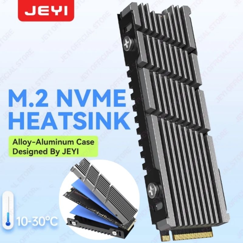 HEatsink SSD M.2 NVME Pendingin Cooling pad SSD M2 Alumunium  JEYI