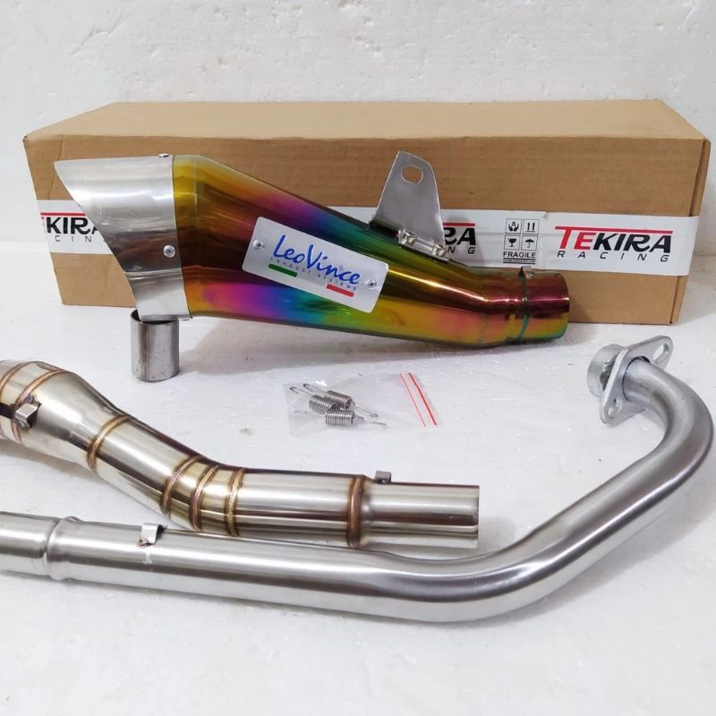 KNALPOT LEOVINCE Cobra Yamaha R15/R15 new / Xabre / Byson / Vixion / Scorpio / Mx king