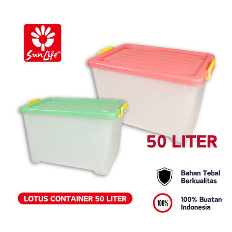 container box serbaguna putih 20-130 liter