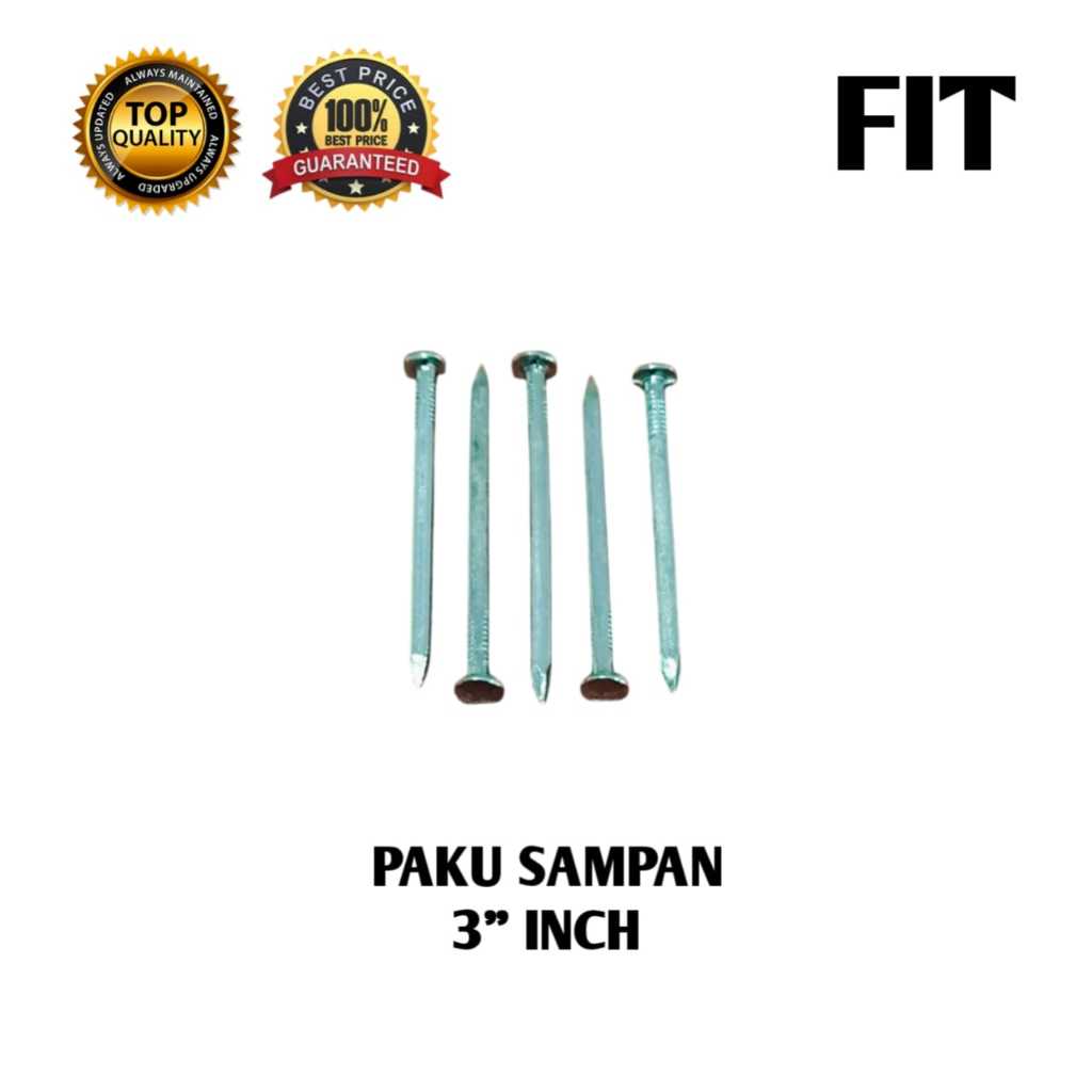 PAKU PUTIH PAKU KAPAL UKURAN 3 INC HARGA 1 KG Paku kapal paku sampan ukuran 3 inci