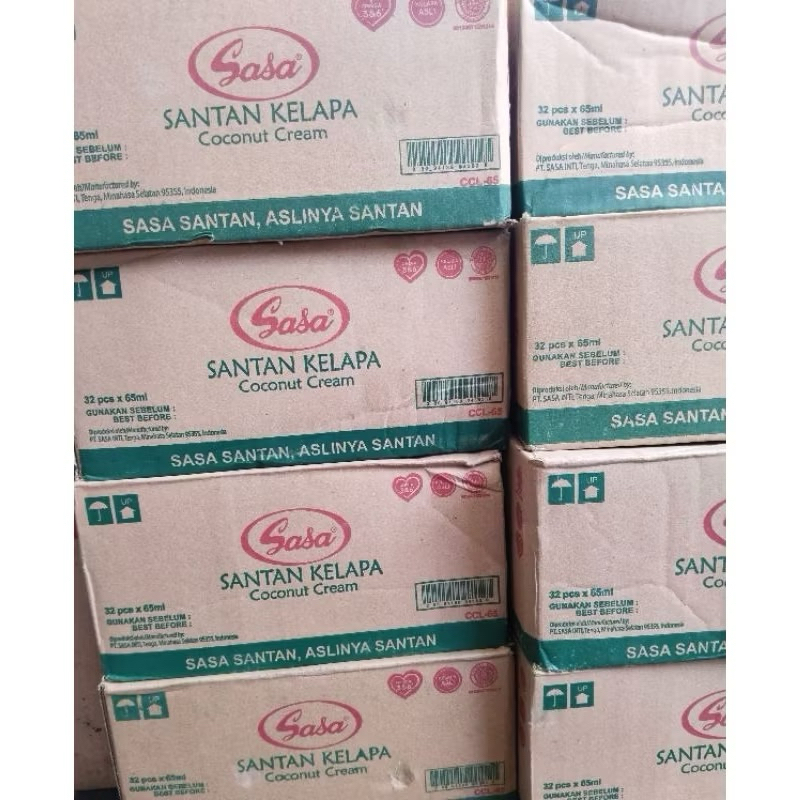 

1 dus santan sasa 65 ml isi 32 pcs Sasa santan 65ml per karton isi 32 pcs SASA SANTAN CAIR KELAPA ASLI 65ML 1DUS | Sasa santan cair 65ml 1dus Grosir | Santan Sasa Cair 65ml Bumbu Masak instan Sasa santan 65ml per karton isi 32 pcs Sasa Santan 1 Dus 65ml