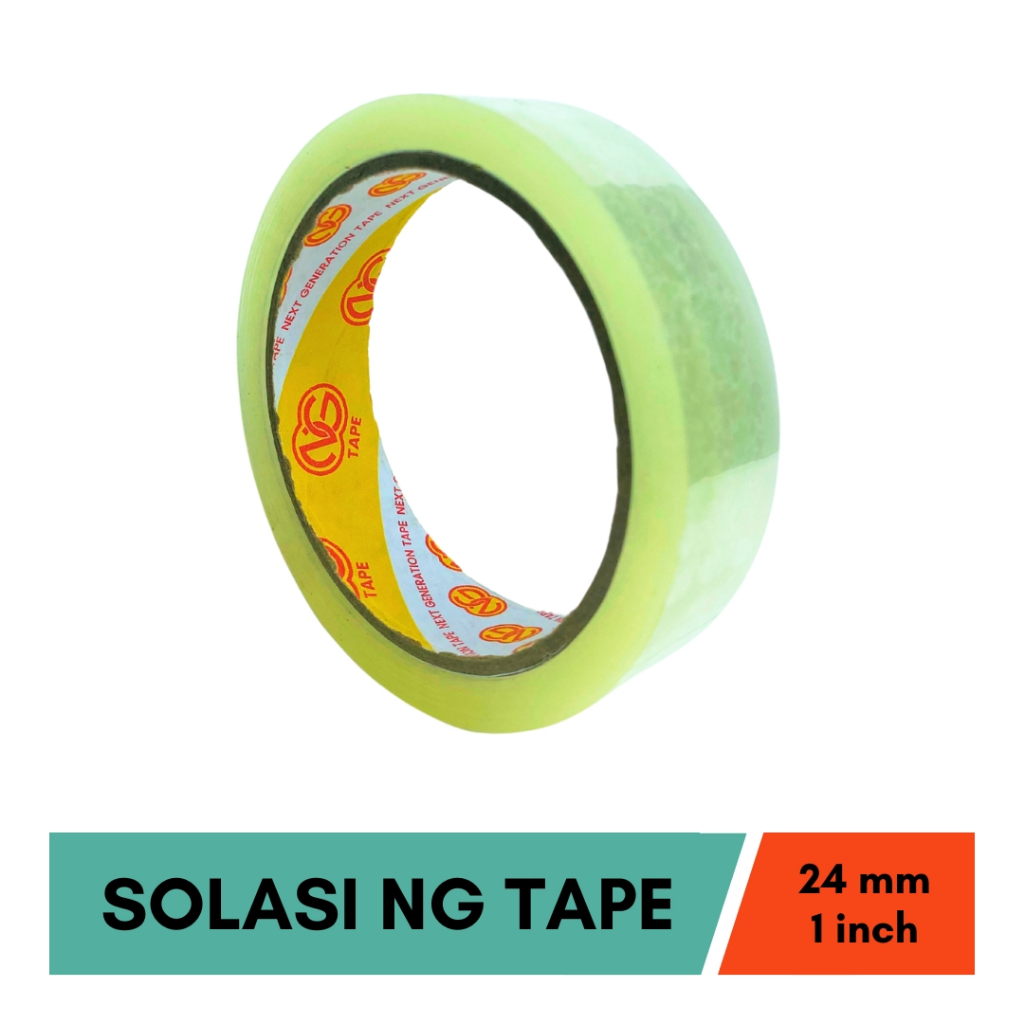 

Selotip Isolasi Bening NG Tape 1 inch 24