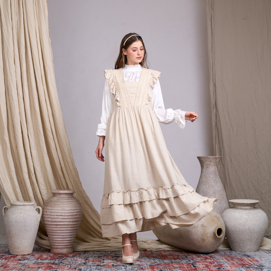 Sausan - Aurora Overall Set Dress