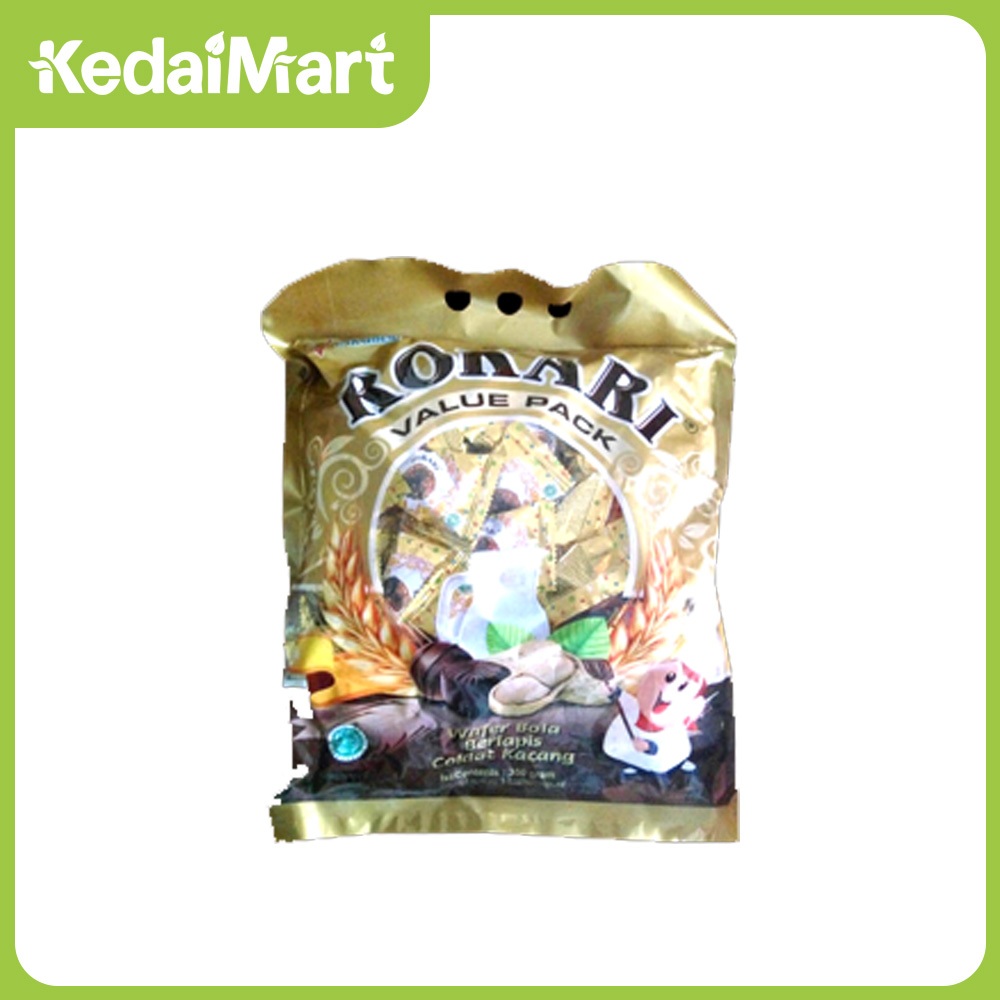 

Rokari Wafer Bola Coklat 350 Gram