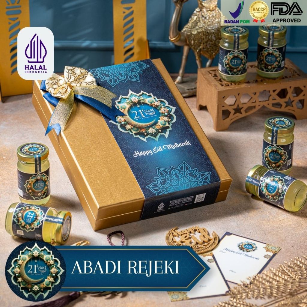 

21Nest Lebaran Special Hampers Edition Minuman Sarang Burung Walet - 100ml