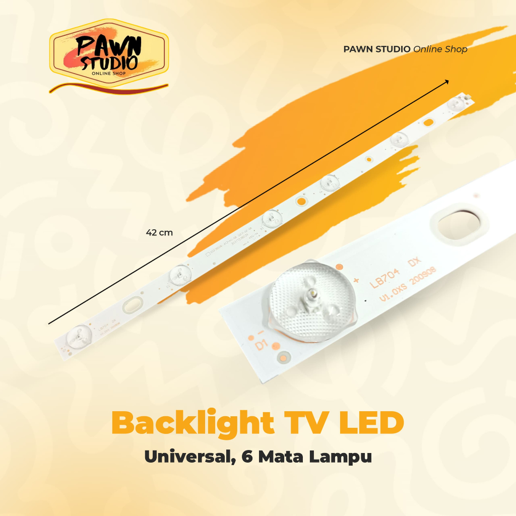 Lampu Led Backlight TV UNIVERSAL 6 MATA 7 MATA 8 MATA 9 MATA / LED BACKLIGHT 6 7 8 9 MATA LAMPU UNIV