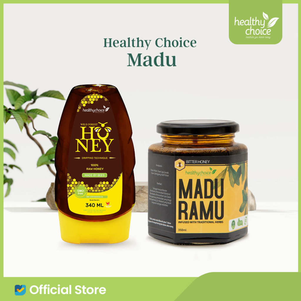 

Healthy Choice Madu ( Madu Hutan / Wild Forrest & Madu Ramu ) Syrup, Honey
