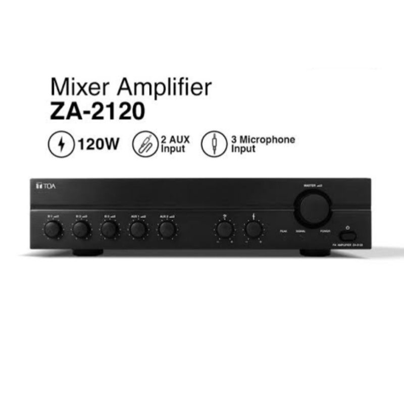 TOA ZA2120 POWER AMPLIFIER / ZA-2120 / ZA 2120