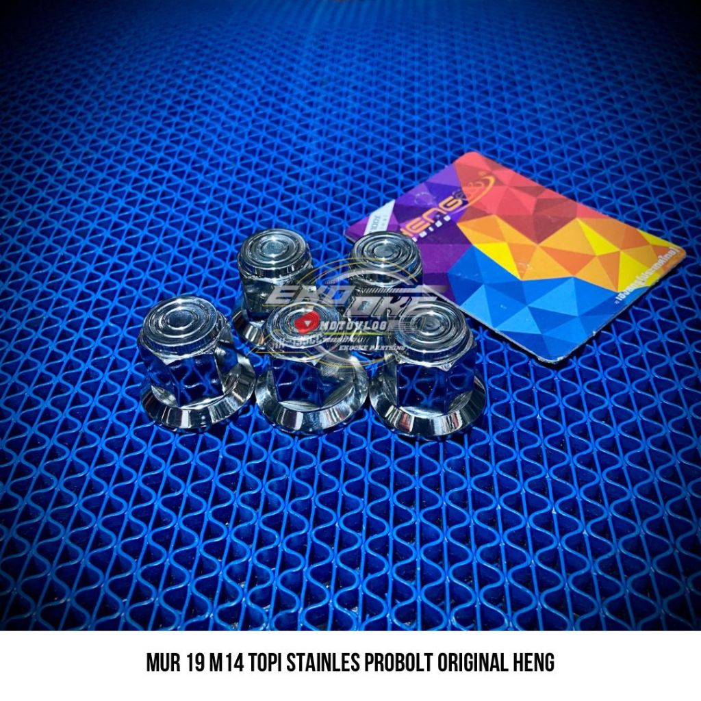 MUR 19 MUR M14 TOPI ORIGINAL HENG THAILAND PROBOLT STAINLESS