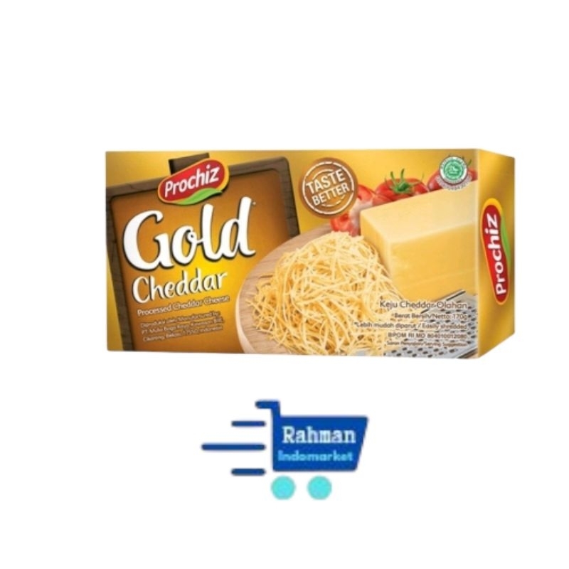 

PROCHIZ GOLD CHEDDAR KEJU PARUT 170gr