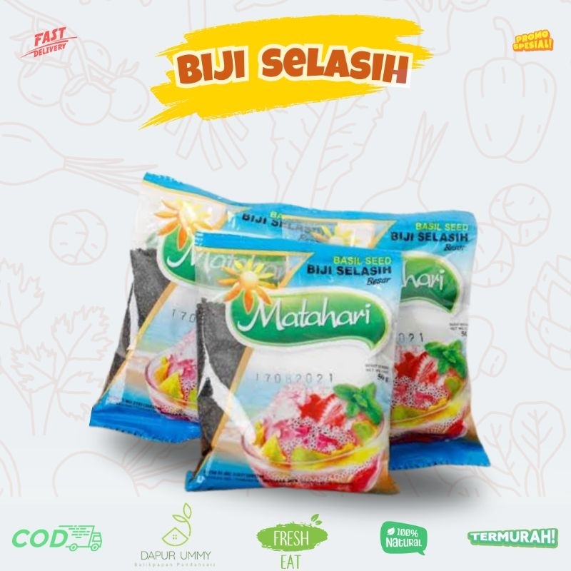 

SELASIH | Biji Selasih Matahari 50g