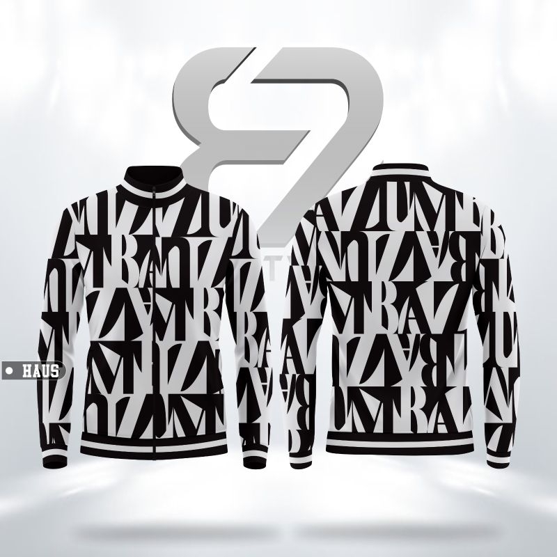 Pakaian olahraga 87sportwear jaket longgar