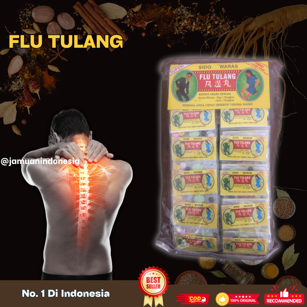 

Flu Tulang Kapsul Paket 5 Hanger Original 100%