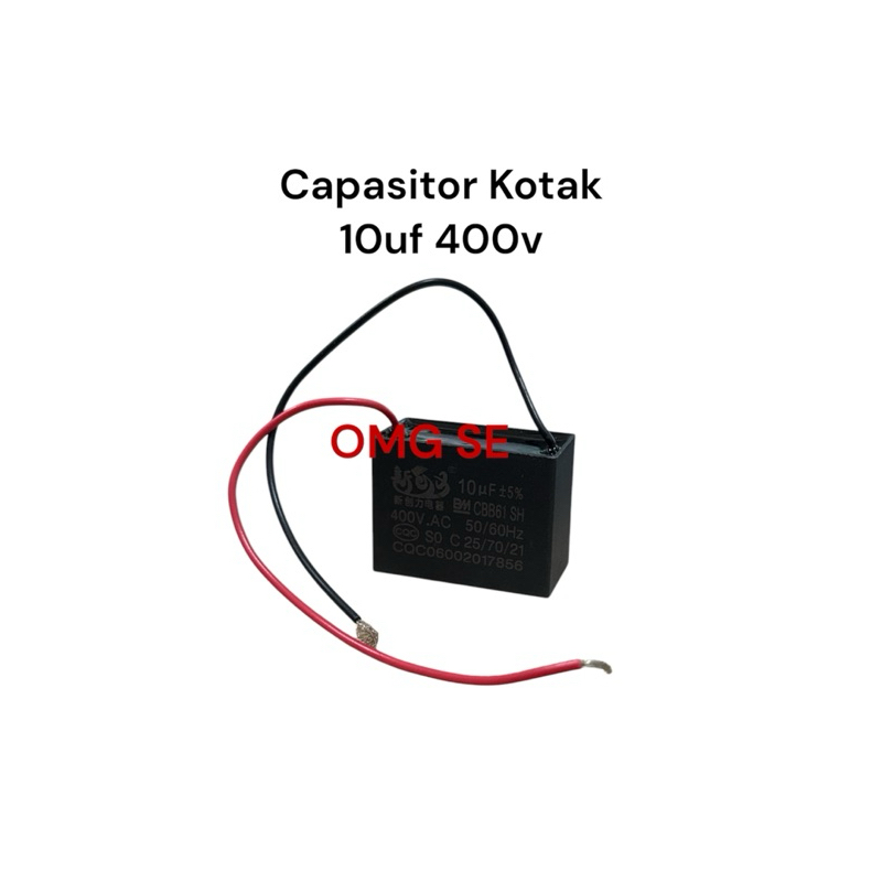 capasitor kapasitor kotak 10uf 400v