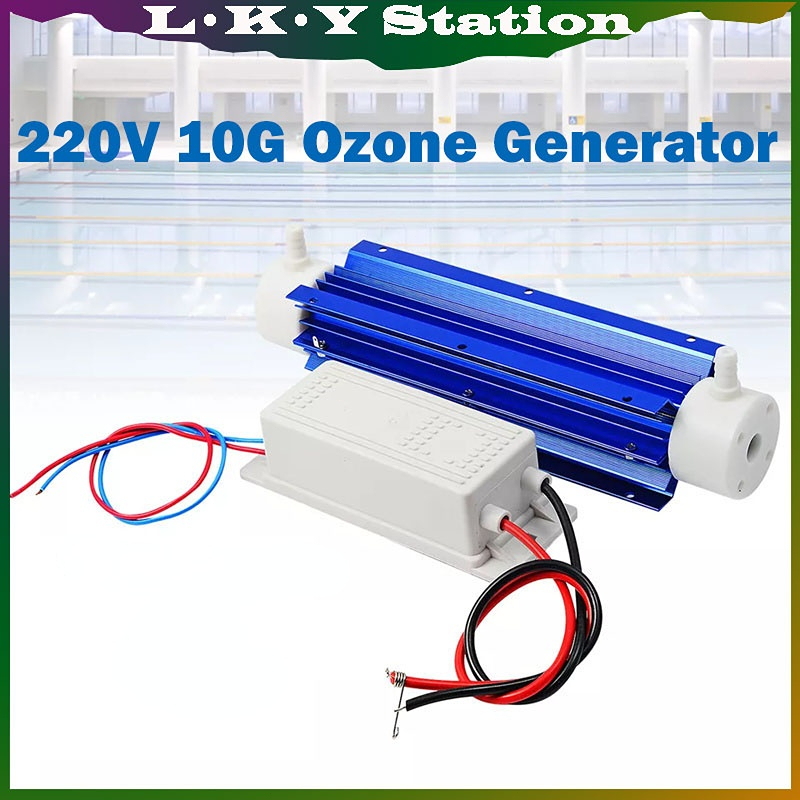 [COD] 220V 10G Ozone Generator Tube Water Tabung Air Purifier Water Adjustable Purifier tabung ozon