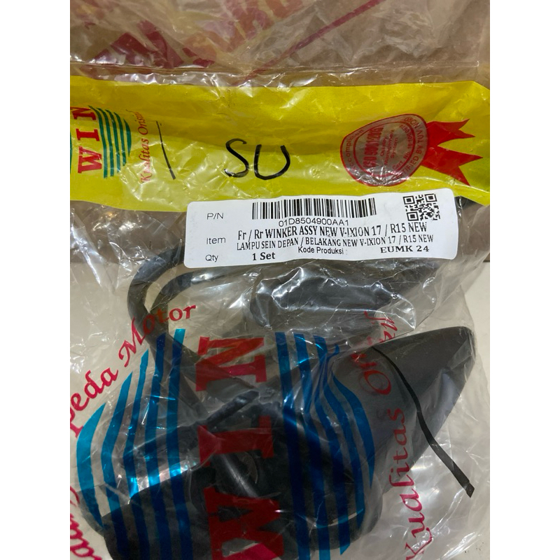 Lampu sen depan/belakang New Vixion 2017 / R15 New