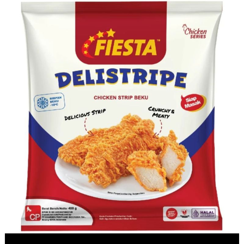 

FIESTA delistripe chicken strip 400gr