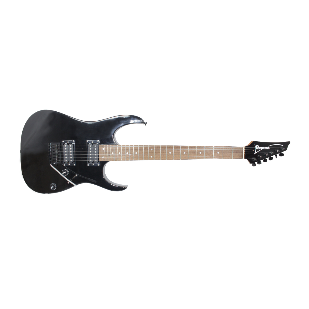 Gitar Elektrik Ibanez Tipe RG Prestige Semi Down Warna Black Hitam Putih White Listrik Bonus Tas dan