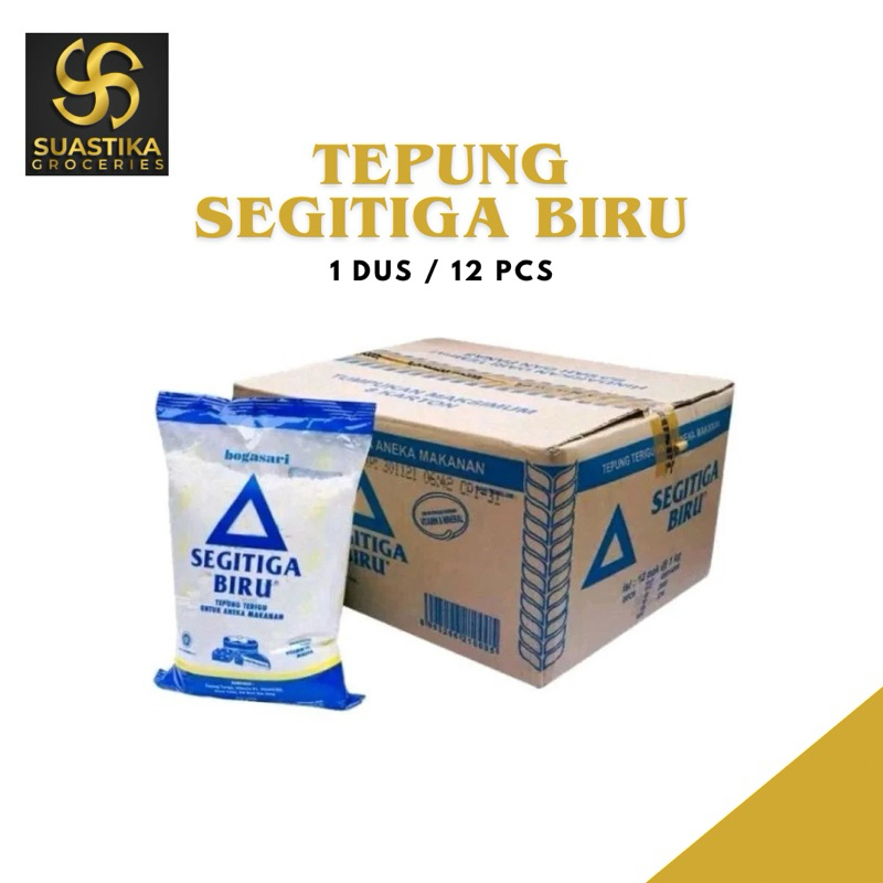 

Tepung Segitiga Biru 1Kg isi 12Pcs