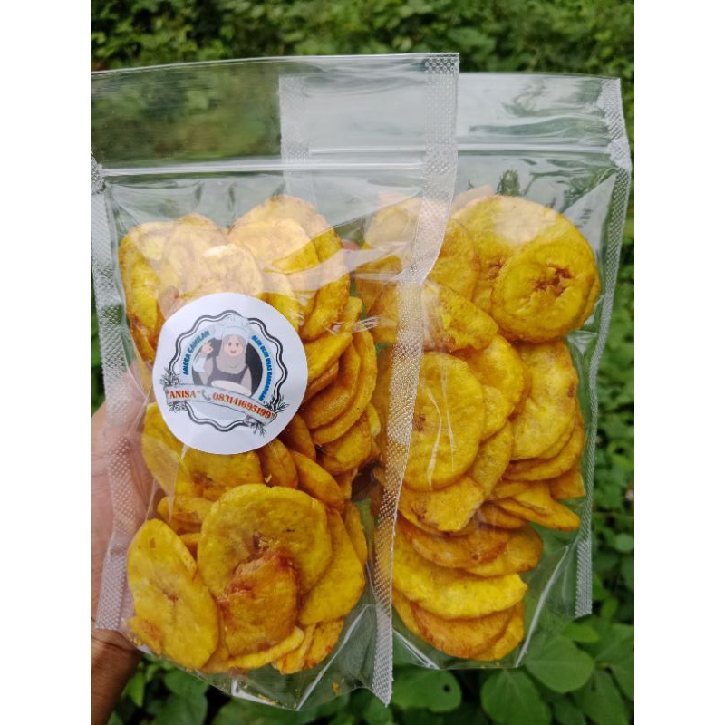 

keripik pisang manis bulat
