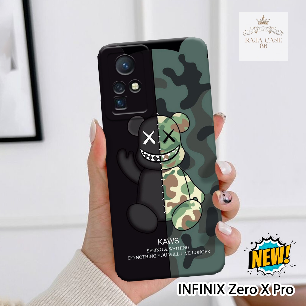 Softcase Infinix Zero x Pro - Rajacase - Case Infinix Zero x Pro - Motif Case Branded - Case Infinix