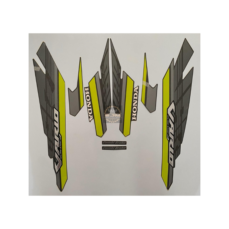 Stiker Striping Honda Vario 125 LED Idling Stop 2017 Original 100%