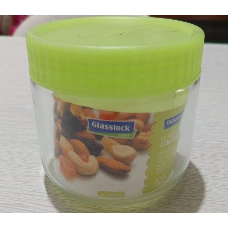 toples kaca 850 ml 2pcs made in korea polos bening  GLASSLOCK GLASPIA