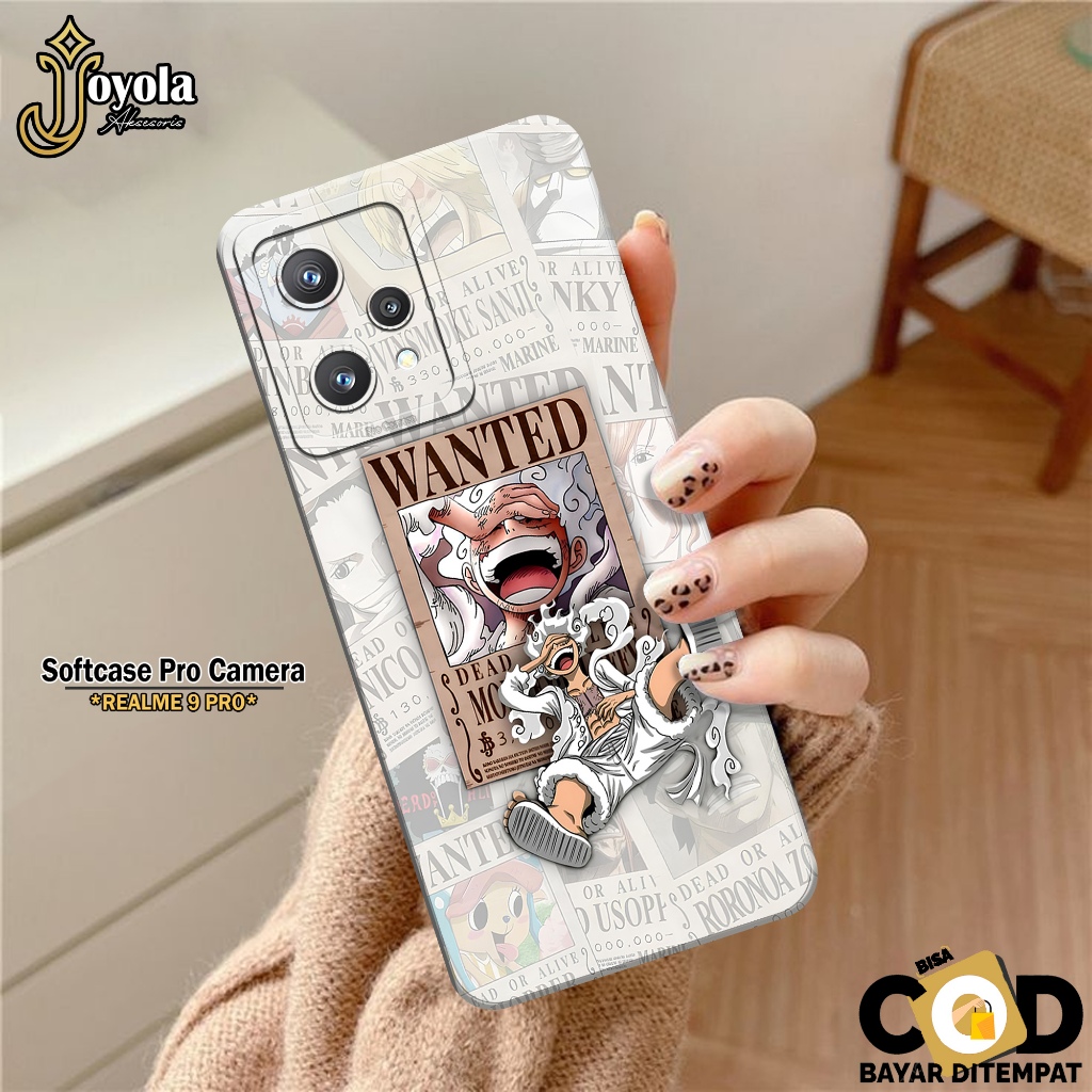 JOYOLA Case REALME 9 PRO - Fashion Case Anime - Softcase REALME 9 PRO - Pro Camera - Casing REALME 9