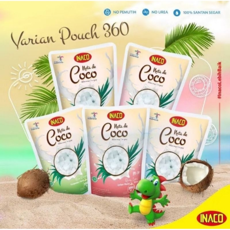 

INACO nata de coco 360g random