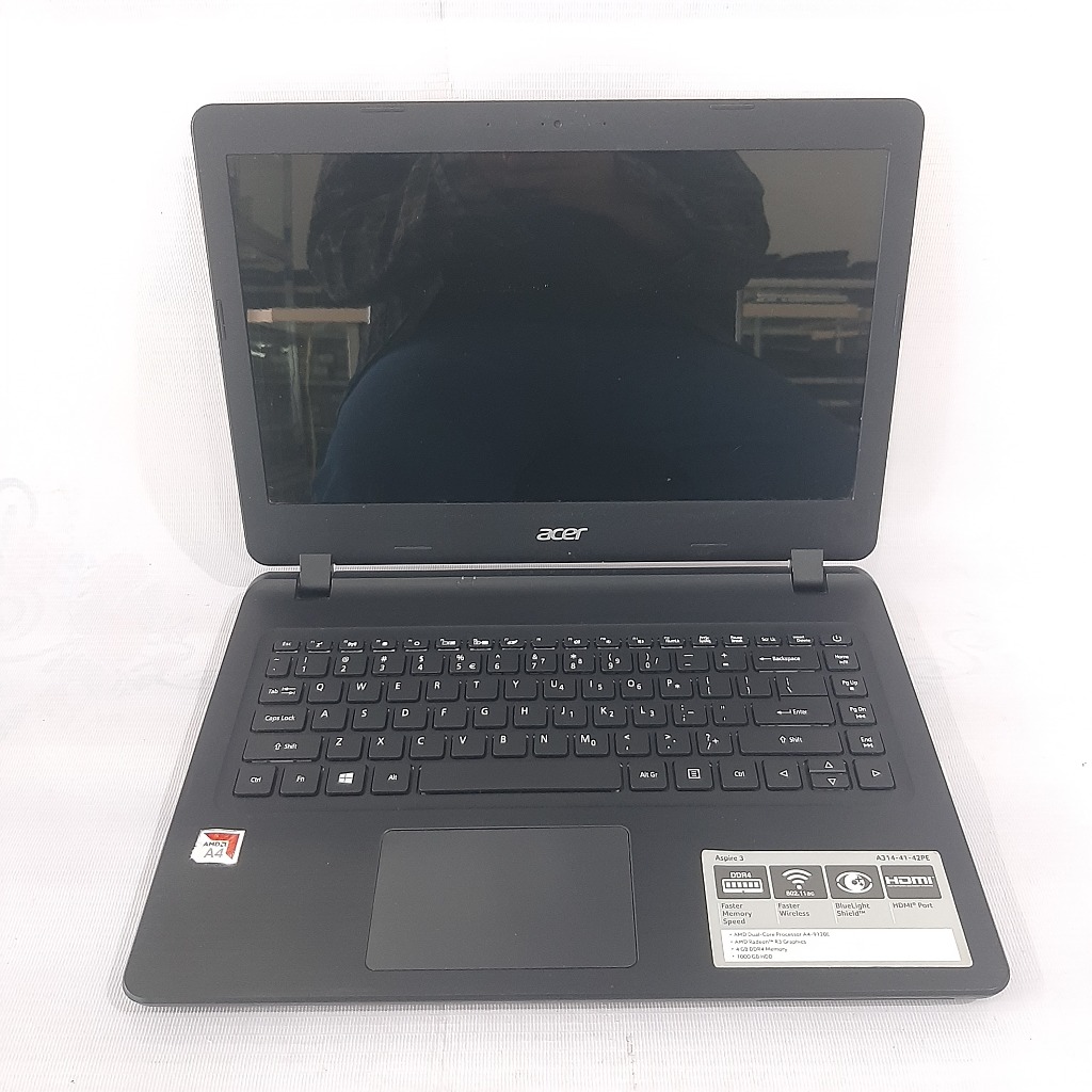 ACER A314-41 AMD A4-9125 RAM 4GB SSD 256GB