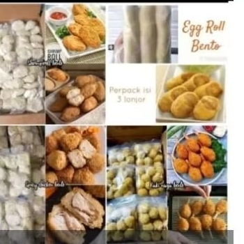 

egg roll bento