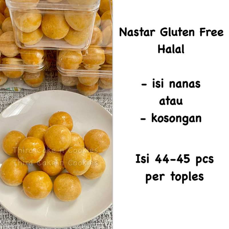

WISJMAN nastar gluten free isi nanas atau kosongan tanpa isiN