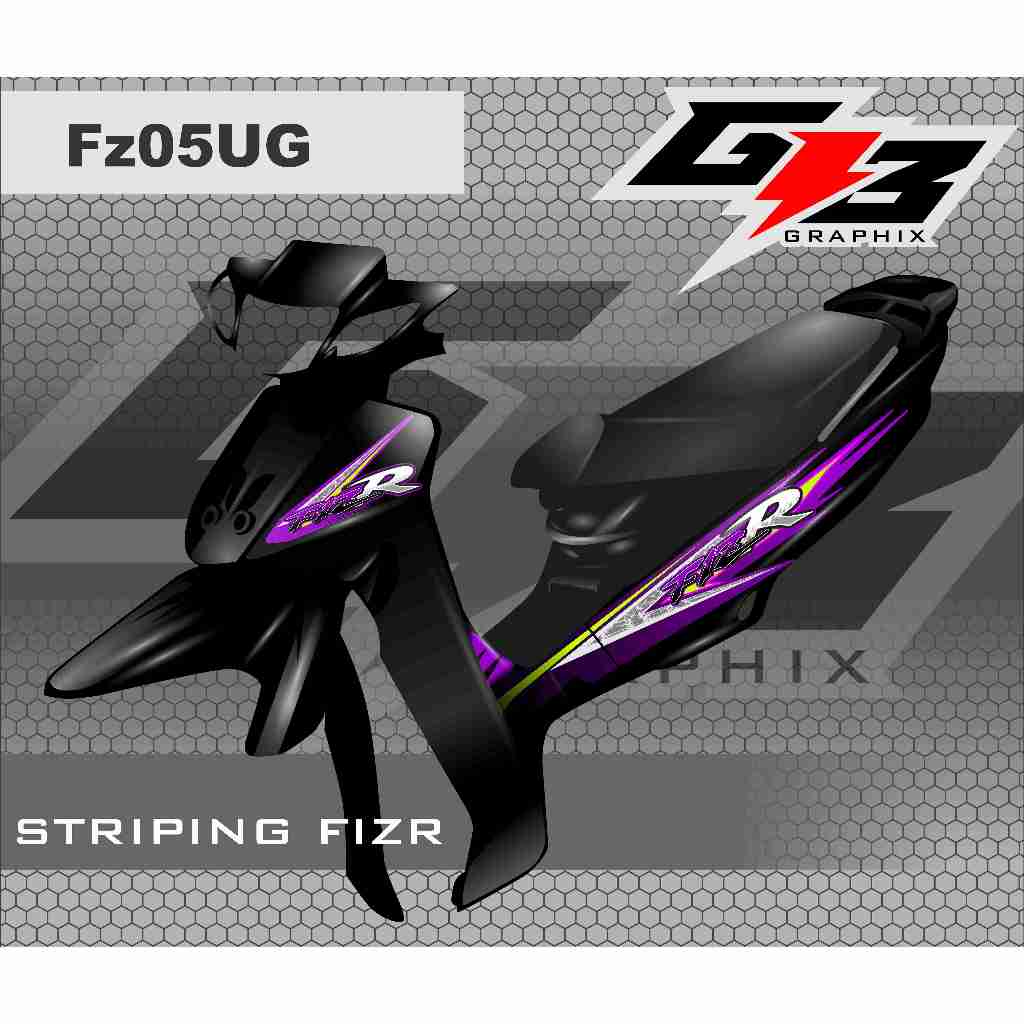 STICKER FIZR CUSTOM/ STRIPING FIZR VARIASI / LIS MOTOR FIZR