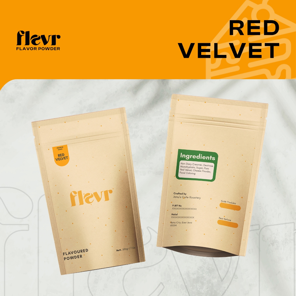 

Premium Powder Red Velvet - Bubuk Minuman Red Velvet